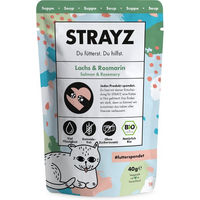 Produktbild von STRAYZ Bio Suppe Bio-Lachs und Bio-Rosmarin 14 x 40 g - 14 x 40 g