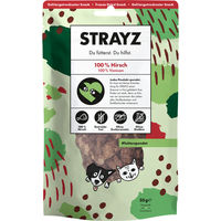 Produktbild von STRAYZ Gefriergetrockneter Katzen- und Hundesnack Hirsch hypoallergen getreidefrei 35g
