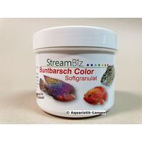 Produktbild von Streambiz Buntbarsch Color Softgranulat für Süßwasserfische 80g - 80 g