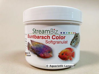 Produktbild von StreamBiz Buntbarsch Color Softgranulat Süßwasserfutter 230g - 230 g