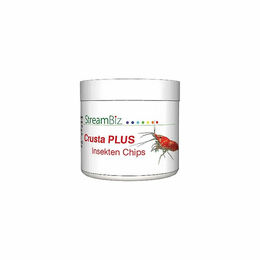 Produktbild von StreamBiz Crusta Knusper Insekten Chips Garnelenfutter 40 g - 40 g