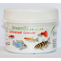 Produktbild von StreamBiz Fischfutter Granulat für Zierfische ohne tierisches Protein 80 g - 80 g