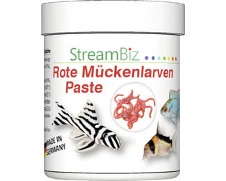 StreamBiz Fischfutter Rote Mückenlarven Paste 120 g - 120 g – Bild 1 von 3