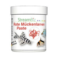 Produktbild von StreamBiz Fischfutter Rote Mückenlarven Paste 120 g - 120 g