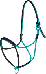 Produktbild von Strickhalfter für Pferde von Pool's in Blau und Türkis
