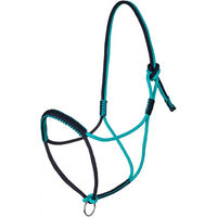 Produktbild von Strickhalfter für Pferde von Pool's in Blau und Türkis