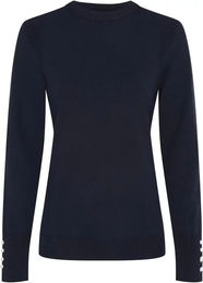 Produktbild von Strickpullover Catago Robyn Damen Blau Nylon Größe L