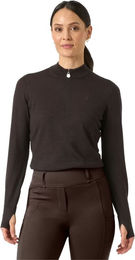 Strickpullover Erin Equimerino von PS of Sweden für Damen aus Wolle in Schwarz oder Braun Größe S – Bild 1 von 3