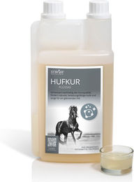 STRÖH Hufkur flüssig Ergänzungsfutter für Pferde 1000 ml – Bild 1 von 4