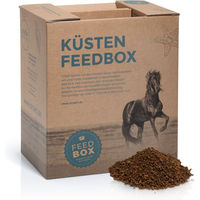 Produktbild von STRÖH Kieselgur Gold Feedbox Mineralfutter und Nahrungsergänzung für Haut Fell Gelenke und Verdauung 1000g