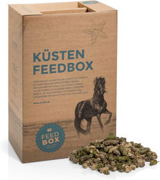 STRÖH Küsten Power-Pack Feedbox Pellets Ergänzungsfutter für Senior Tiere zur Unterstützung der Verdauung und für Sport, Leistung sowie Zucht – Bild 1 von 4