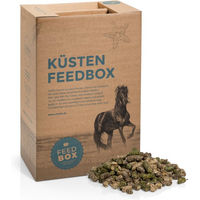 Produktbild von STRÖH Küsten Power-Pack Feedbox Pellets Ergänzungsfutter für Senior Tiere zur Unterstützung der Verdauung und für Sport, Leistung sowie Zucht