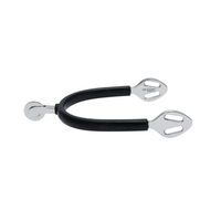 Produktbild von Stübben 1148 Fine Line Sporen aus Edelstahl gummiert 30mm