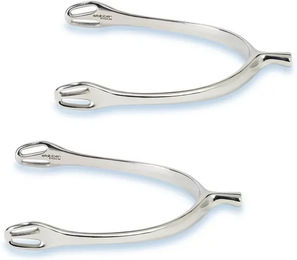 Stübben 1168 Dynamic Sporen aus Edelstahl in Silber 20mm – Bild 1 von 2