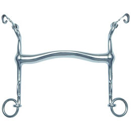 Produktbild von Stübben 2490 Dressurkandare Fine Line aus Edelstahl 13,0 cm 16 mm