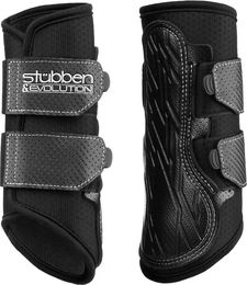 Stübben Airflow Trainingsgamaschen für Pferde Schwarz Größe S – Bild 1 von 10