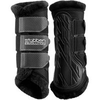 Produktbild von Stübben Airflow Trainingsgamaschen mit Fleece Schwarz Größe M