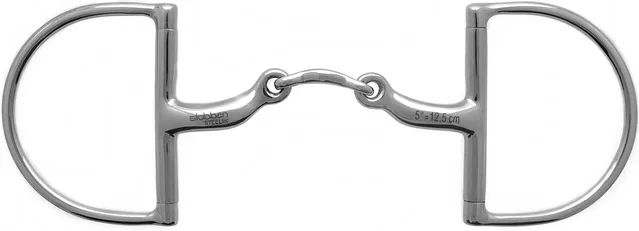 Produktbild von Stübben Anatomisches Pferdegebiss 2259 D-Ring-Trense aus Edelstahl 11,5 cm 14 mm