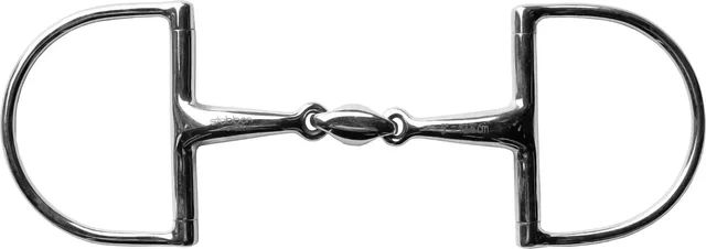 Produktbild von Stübben D-Ring Gebiss aus Kupfer in Silber