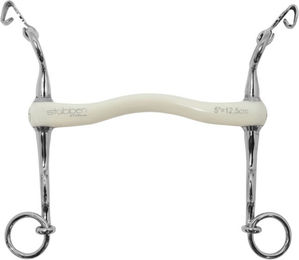 Produktbild von Stübben Dressurkandare Fine Line Flex 1310 aus Kunststoff in Weiß