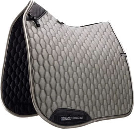 Stübben Dressurschabracke Streamline Gen2 aus Baumwolle in Grau Größe M – Bild 1 von 2