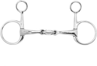 Stübben Easy Control Bauchertrense Gebiss für Pferde aus Edelstahl 11,5 cm 14 mm – Bild 1 von 1