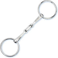 Produktbild von Stübben Easy Control Gebiss für Pferde mit 2 Ringen aus Metall in Silber