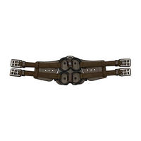 Produktbild von Stübben Equi-Soft Gurt Top 52 Ebenholz aus Leder