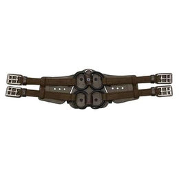 Stübben Equi-Soft Sattelgurt aus Leder in Schwarz Größe 65 cm – Bild 1 von 4