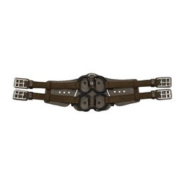 Stübben Equi-Soft Sattelgurt aus Leder ohne Polster Ebony 85 cm – Bild 1 von 3