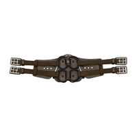 Produktbild von Stübben Equi-Soft Sattelgurt aus Leder ohne Polster Ebony 85 cm