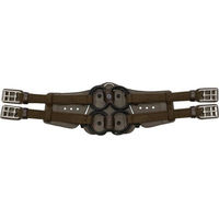 Produktbild von Stübben Equi-Soft Sattelgurt Ebony aus Leder ohne Polster 60 cm