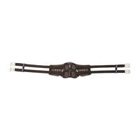 Produktbild von Stübben Equi-Soft Sattelgurt mit Polster aus schwarzem Leder 55cm