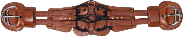 Stübben Equi-Soft Western-Gurt aus Leder ohne Polsterung Braun 26 Zoll / 65 cm – Bild 1 von 2