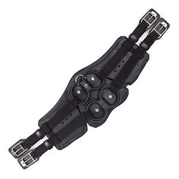 Produktbild von Stübben Equisoft Sattelgurt aus Stoff in Schwarz 85cm