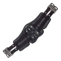 Produktbild von Stübben Equisoft Sattelgurt aus Stoff in Schwarz 85cm