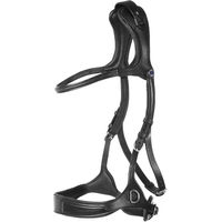 Produktbild von Stübben Freedom II Kombinierter Zaum für Ponys aus Leder in Schwarz für das Reiten ohne Gebiss