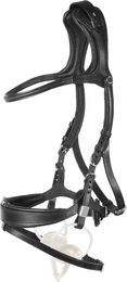 Stübben Freedom II Trensenzaum für Ponys mit Slide&Lock Schiebeverschluss aus Leder in Schwarz – Bild 1 von 9