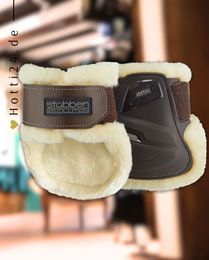 Produktbild von Stübben Gamaschen Streichkappen Hybrid Fleece Braun