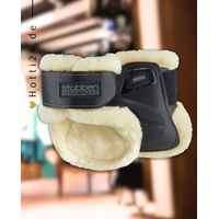 Produktbild von Stübben Gamaschen Streichkappen Hybrid Fleece Schwarz