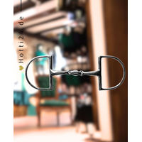 Produktbild von Stübben Gebiss 2250 D-Ring Trense doppelt gebrochen Silber