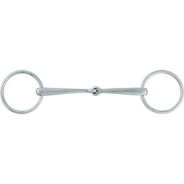 Produktbild von Stübben Gebiss 2296 Unterlegtrense einfach gebrochen Sweet Copper Metall 13,5 cm 12 mm