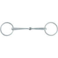 Produktbild von Stübben Gebiss 2296 Unterlegtrense einfach gebrochen Sweet Copper Metall 13,5 cm 12 mm