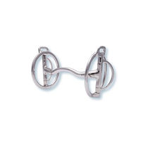 Produktbild von Stübben Gebiss Danish Guard 2258 Silber 13,5 cm 14 mm Stange