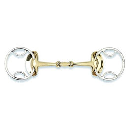 Produktbild von Stübben Gebiss Golden Wings 4 in 1 Sweet Copper doppelt gebrochen 12,5 cm 14 mm