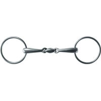 Produktbild von Stübben Gebiss mit 2 Ringen für Pferde aus Metall in Silber