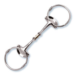 Produktbild von Stübben Gebiss Silver Wings Gag doppelt gebrochen Silber und Kupfer