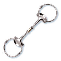 Produktbild von Stübben Gebiss Silver Wings Gag doppelt gebrochen Silber und Kupfer