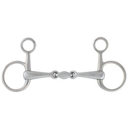 Produktbild von Stübben Gebiss ST Easy Control Baucher doppelt gebrochen Edelstahl Silber 14mm
