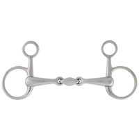 Produktbild von Stübben Gebiss ST Easy Control Baucher doppelt gebrochen Edelstahl Silber 14mm